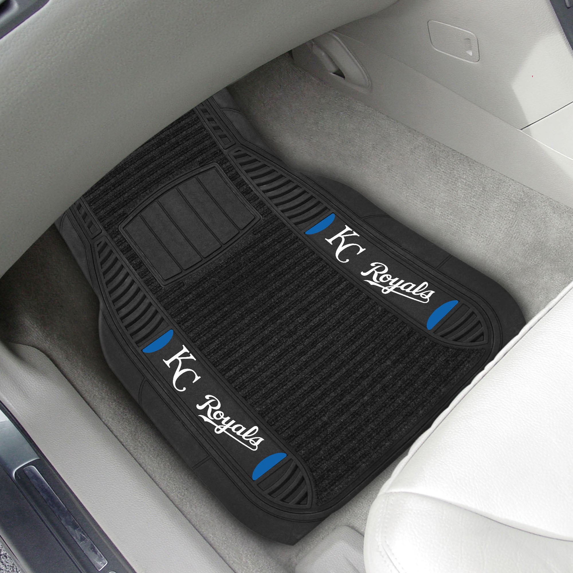 Kansas City Royals 2 Piece Deluxe Car Mat Set