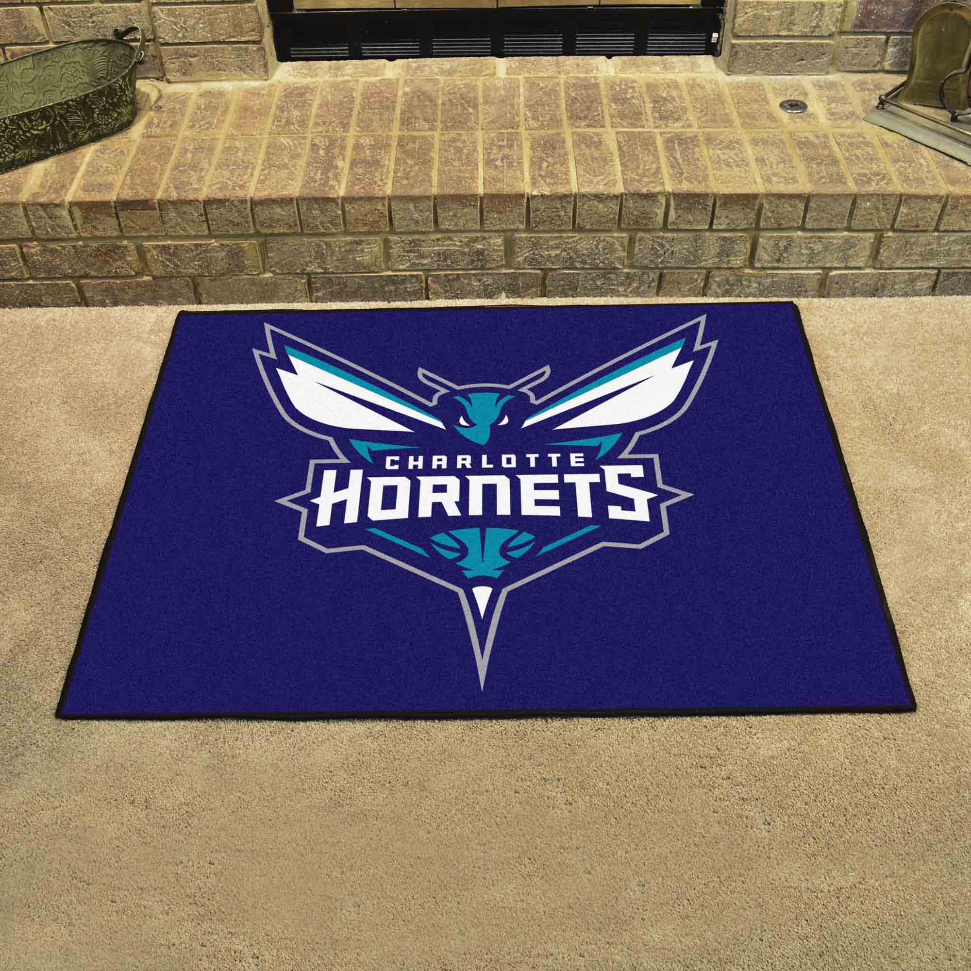 Charlotte Hornets All-Star Rug - 34 in. x 42.5 in. - Charlotte Hornets