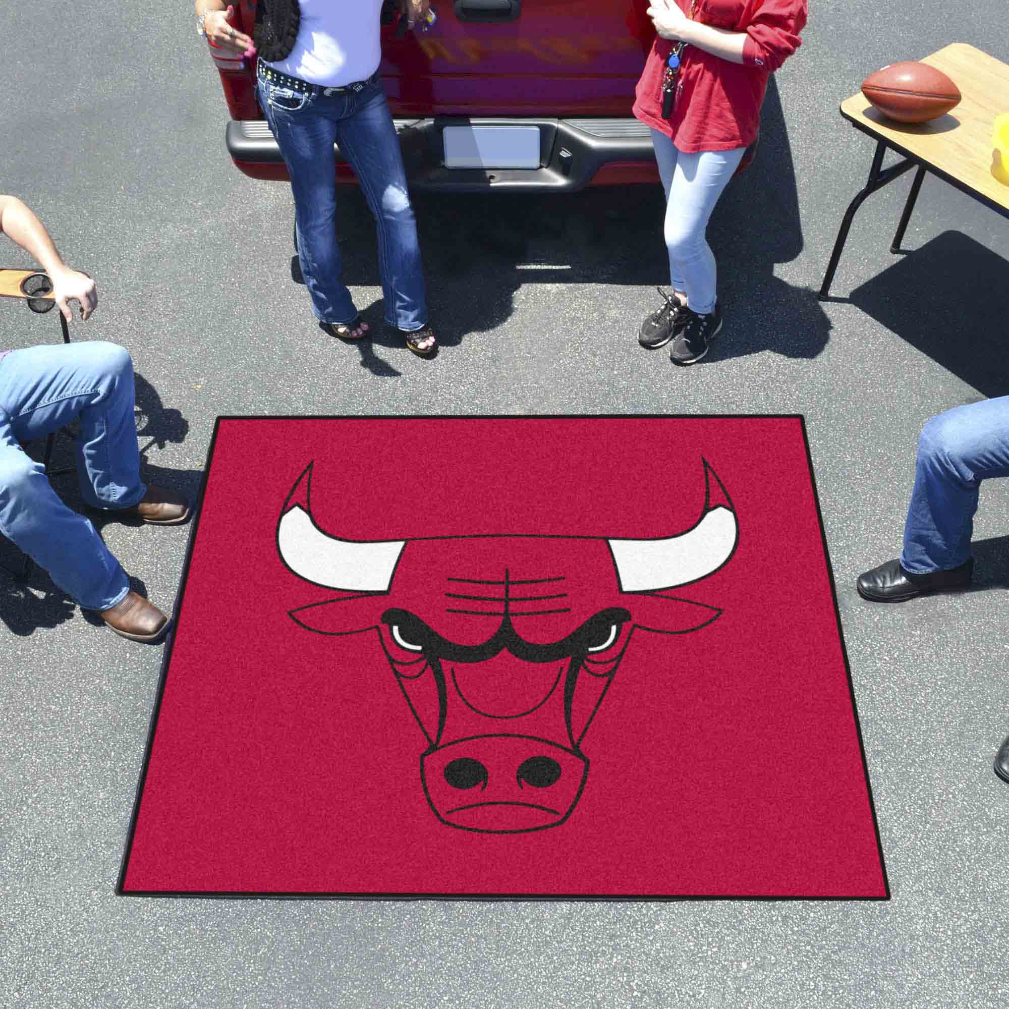 Chicago Bulls Tailgater Rug - 5ft. x 6ft. - Chicago Bulls