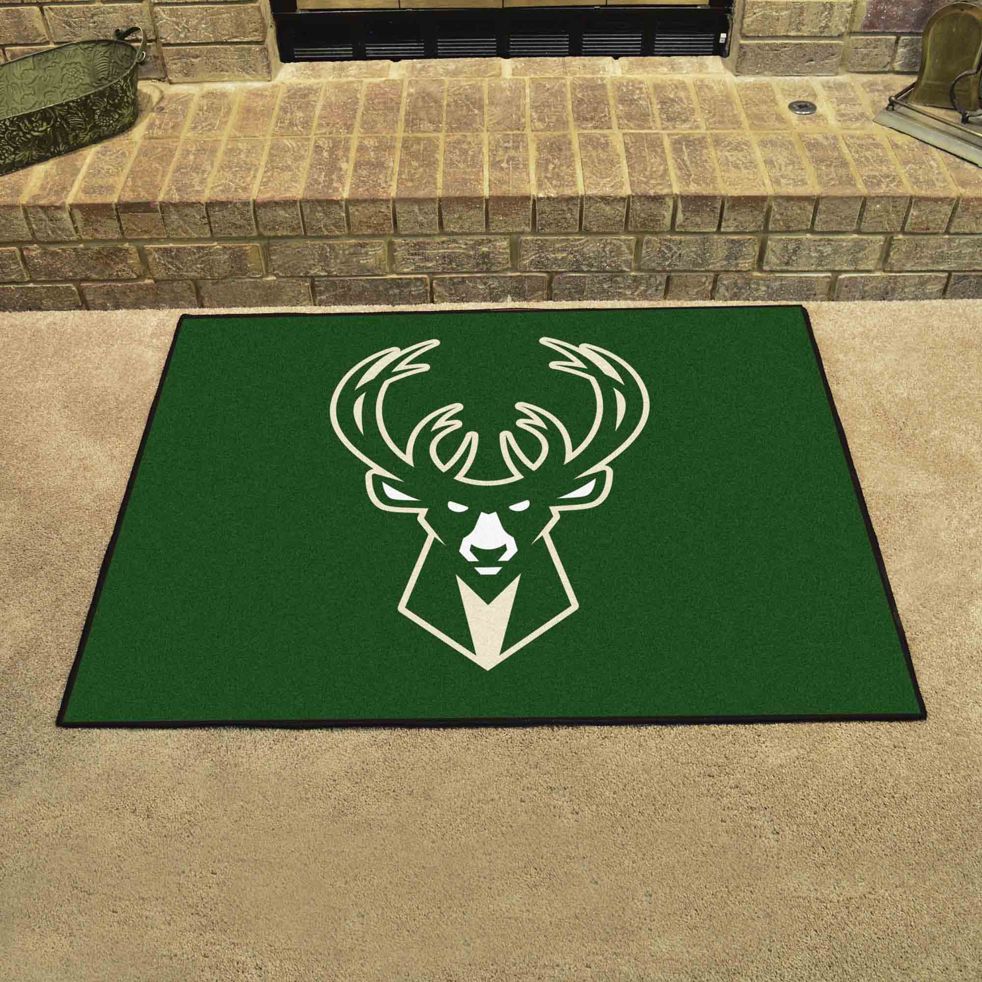 Milwaukee Bucks All-Star Rug - 34 in. x 42.5 in. - Milwaukee Bucks