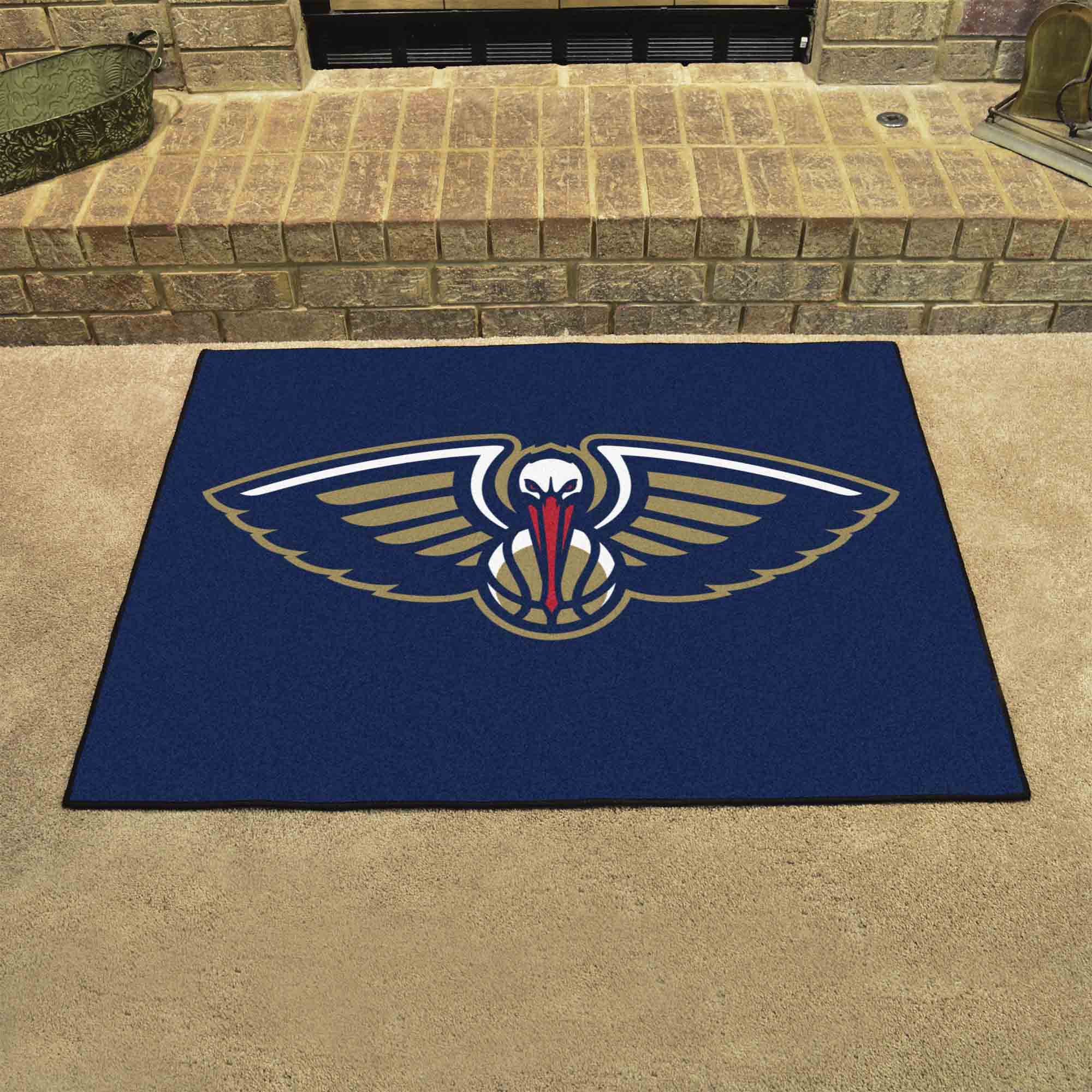 New Orleans Pelicans All-Star Rug - 34 in. x 42.5 in. - New Orleans Pelicans