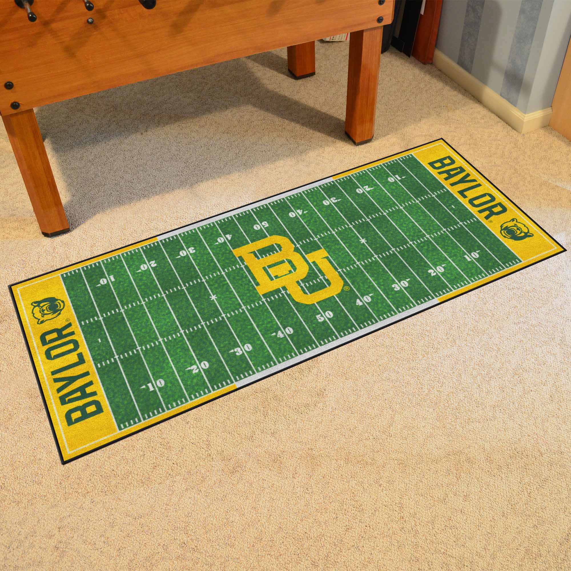 Baylor Bears Field Runner Mat - 30in. x 72in. - Baylor