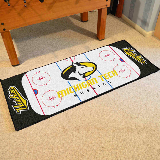 Michigan Tech Huskies Rink Runner - 30in. x 72in. - Michigan Tech