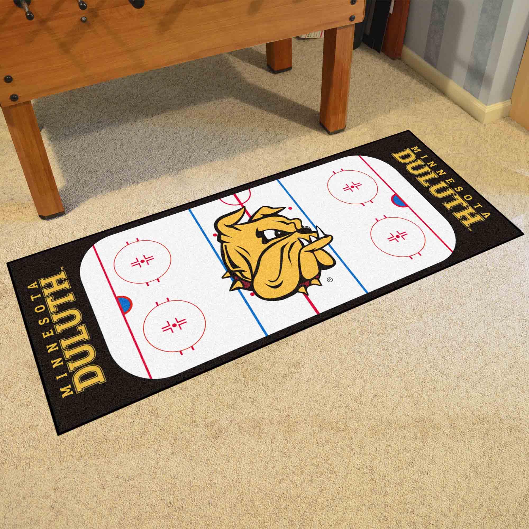 Minnesota-Duluth Bulldogs Rink Runner - 30in. x 72in.