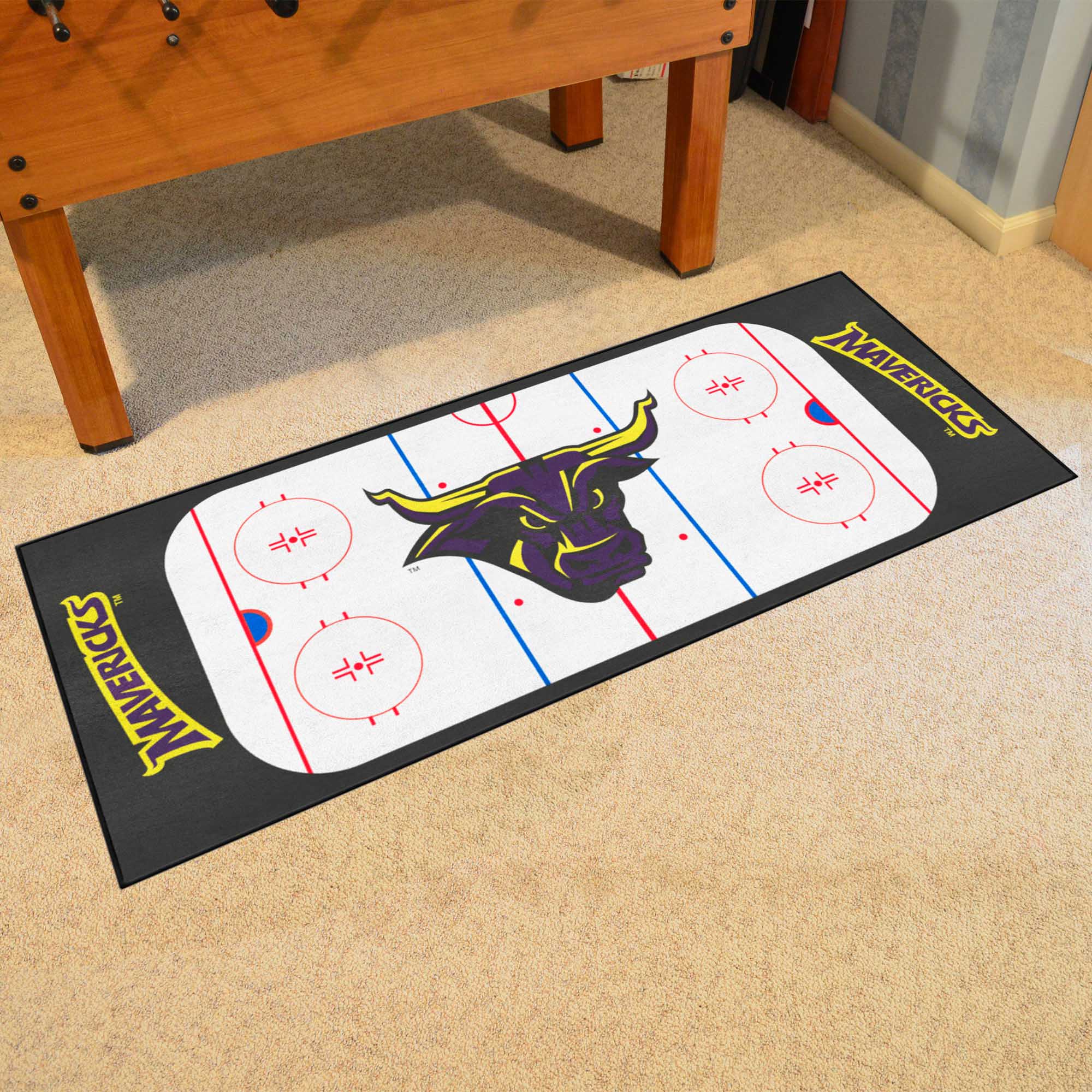 Minnesota State - Mankato Mavericks Rink Runner - 30in. x 72in.