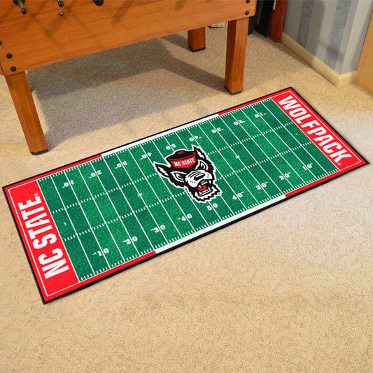 NC State Wolfpack Field Runner Mat - 30in. x 72in., NSC Logo - NC State