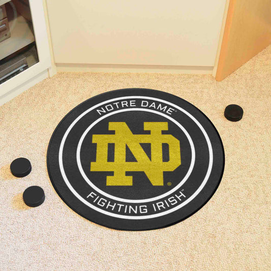 Notre Dame Fighting Irish Hockey Puck Rug - 27in. Diameter