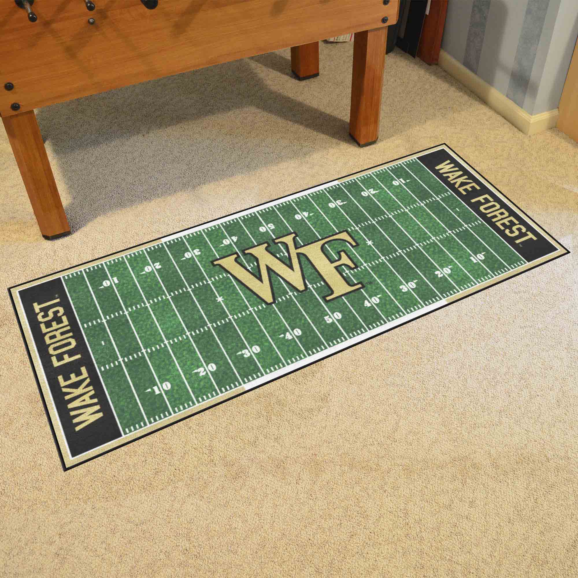 Wake Forest Demon Deacons Field Runner Mat - 30in. x 72in.