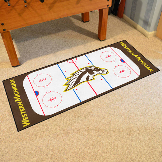 Western Michigan Broncos Rink Runner - 30in. x 72in.