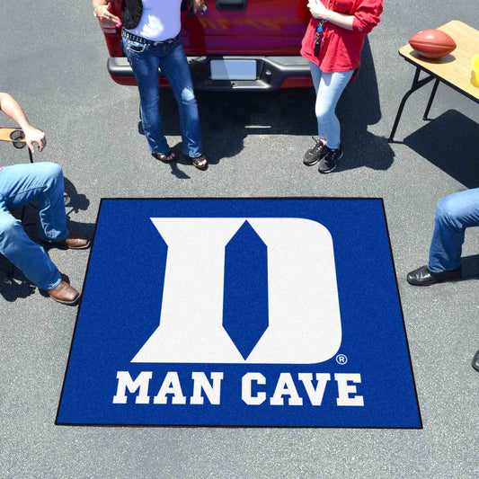 Duke Blue Devils Man Cave Tailgater Rug - 5ft. x 6ft., D Logo