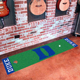 Duke Blue Devils Putting Green Mat - 1.5ft. x 6ft., D Logo