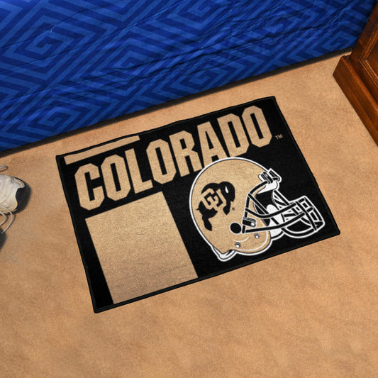 Colorado Buffaloes Starter Mat Accent Rug - 19in. x 30in. - Colorado