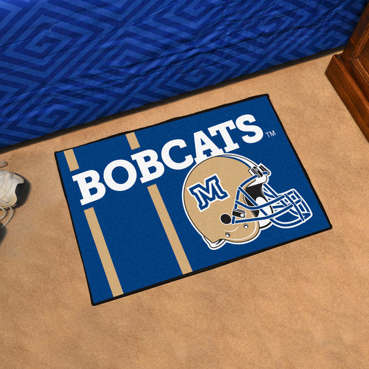 Montana State Grizzlies Starter Mat Accent Rug - 19in. x 30in., Uniform Design