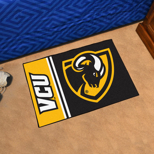 VCU Rams Starter Mat Accent Rug - 19in. x 30in., Uniform Design