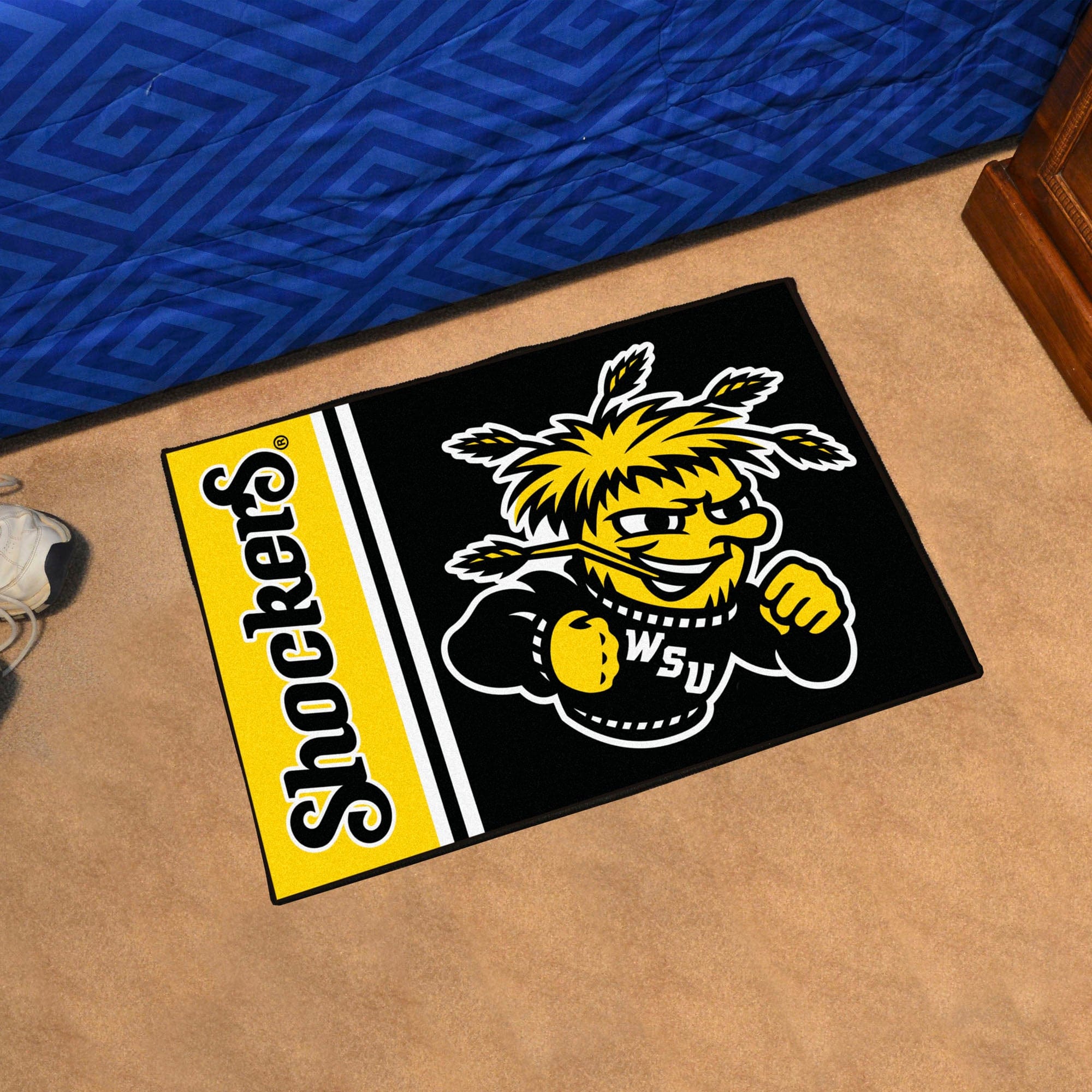 Wichita State Shockers Starter Mat Accent Rug - 19in. x 30in., Uniform Design