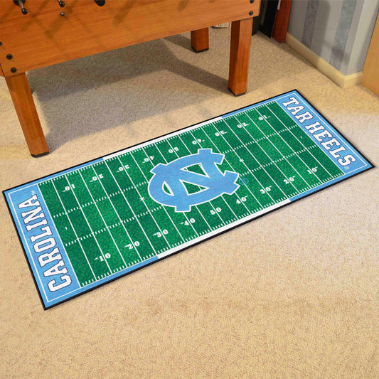 North Carolina Tar Heels Field Runner Mat - 30in. x 72in.