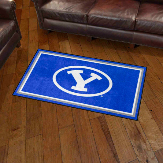 BYU Cougars 3ft. x 5ft. Plush Area Rug - BYU