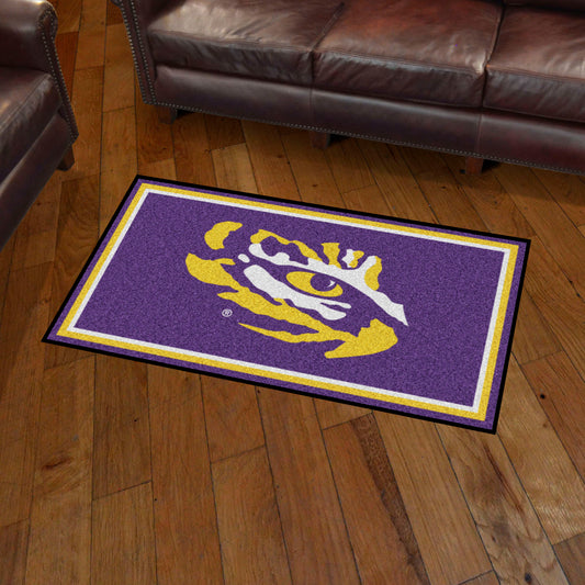 LSU Tigers 3ft. x 5ft. Plush Area Rug