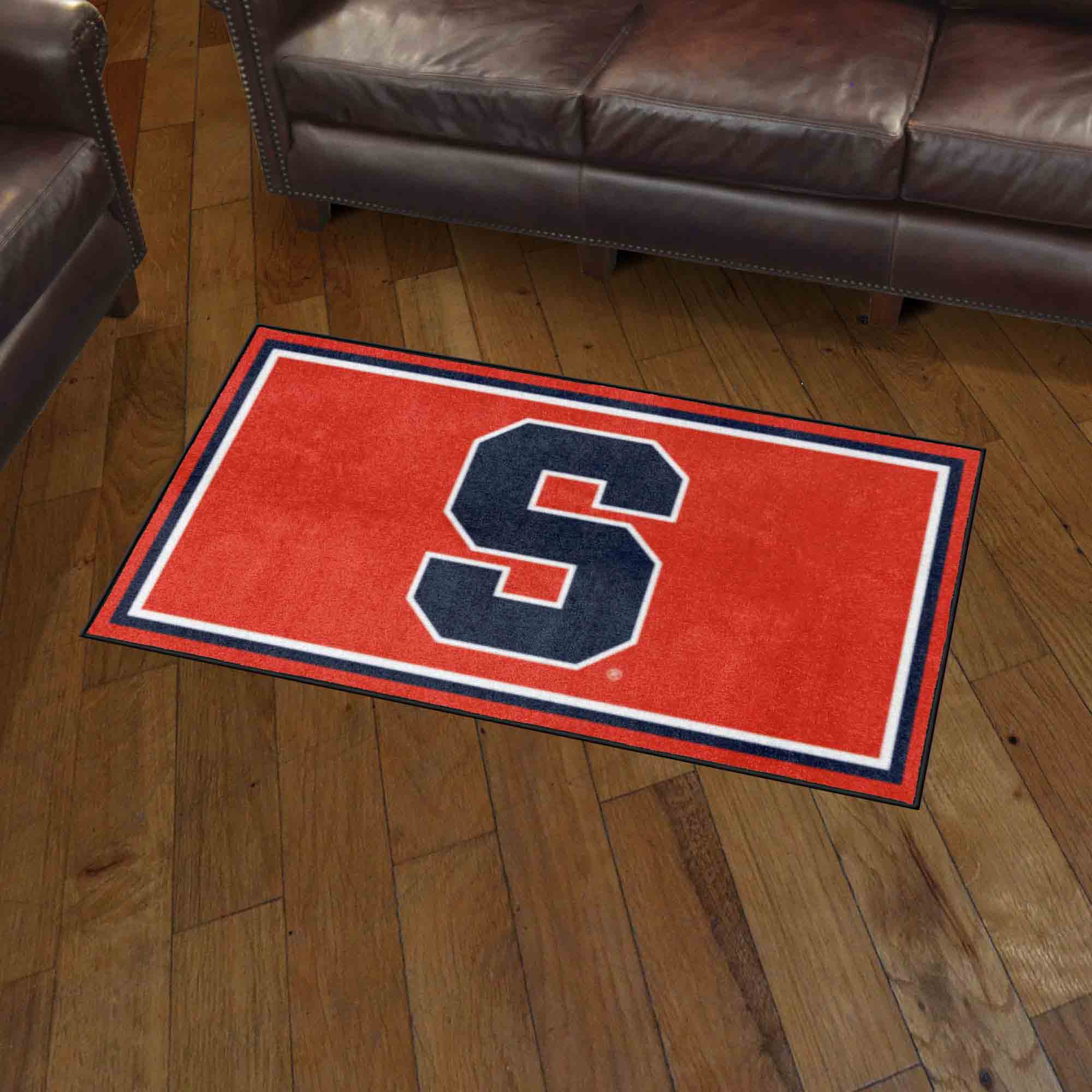 Syracuse Orange 3ft. x 5ft. Plush Area Rug