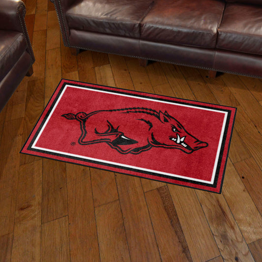 Arkansas Razorbacks 3ft. x 5ft. Plush Area Rug