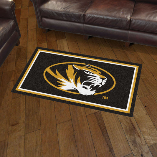 Missouri Tigers 3ft. x 5ft. Plush Area Rug