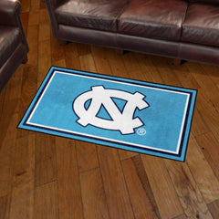 North Carolina Tar Heels 3ft. x 5ft. Plush Area Rug - North Carolina