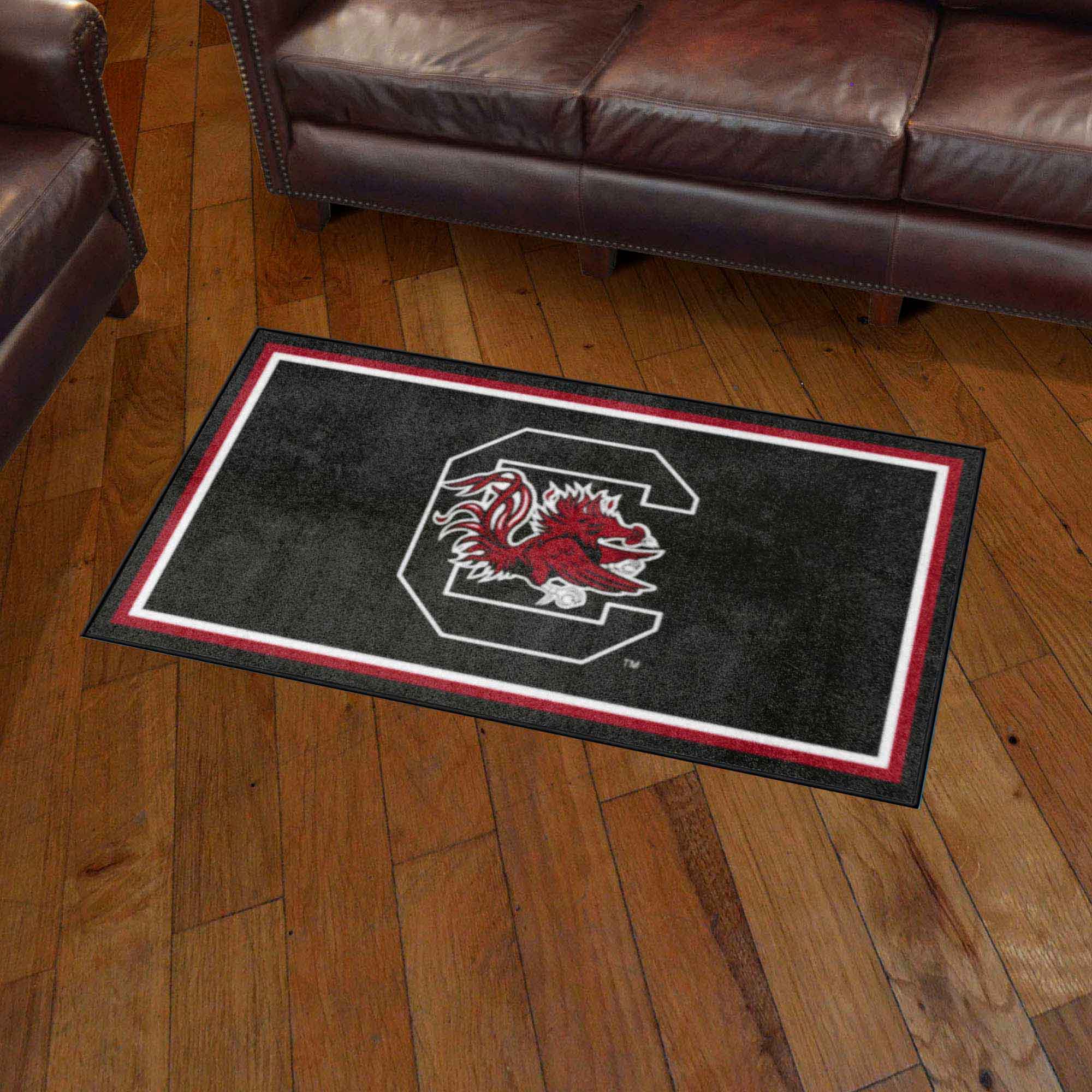 South Carolina Gamecocks 3ft. x 5ft. Plush Area Rug