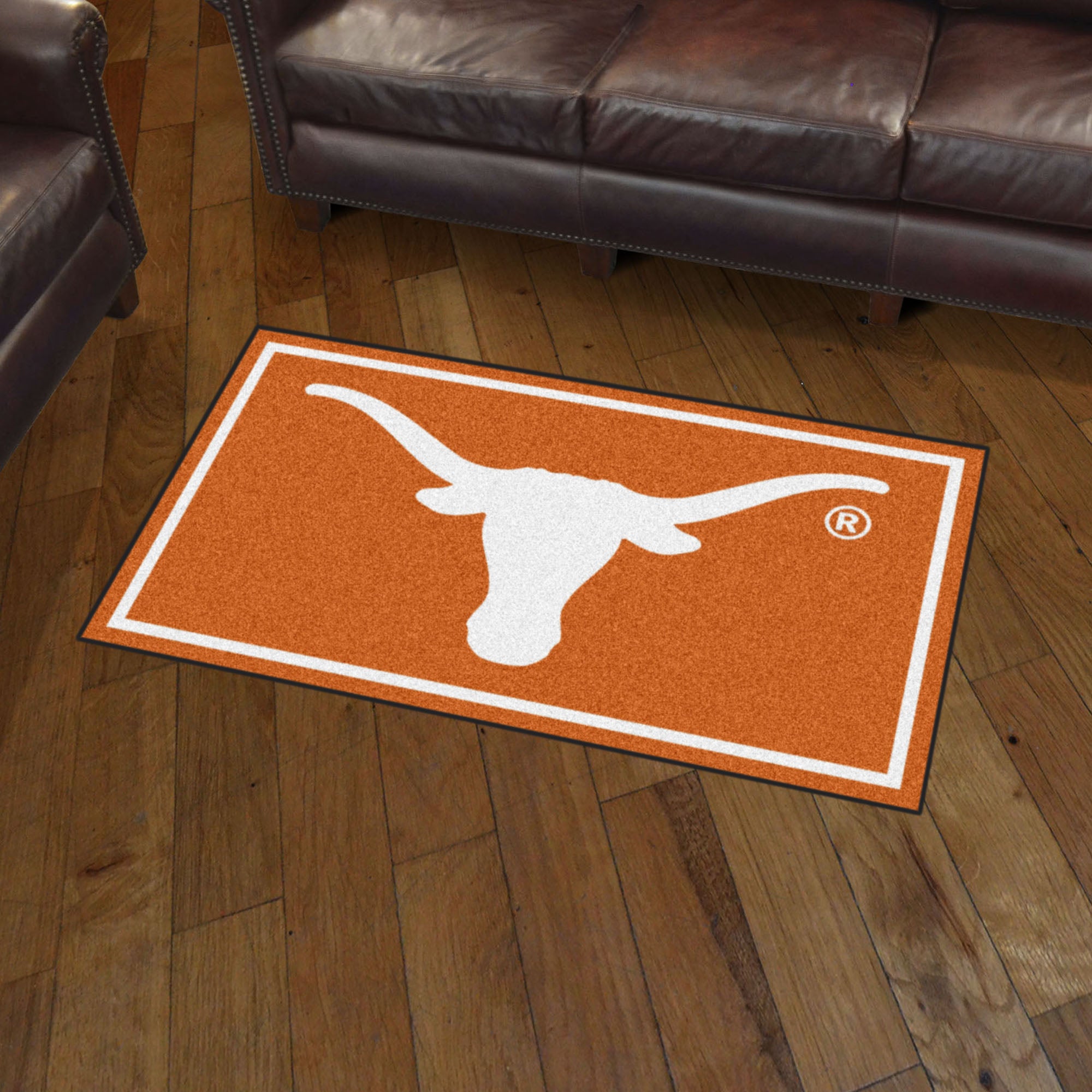 Texas Longhorns 3ft. x 5ft. Plush Area Rug