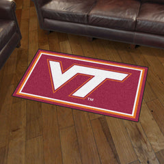 Virginia Tech Hokies 3ft. x 5ft. Plush Area Rug