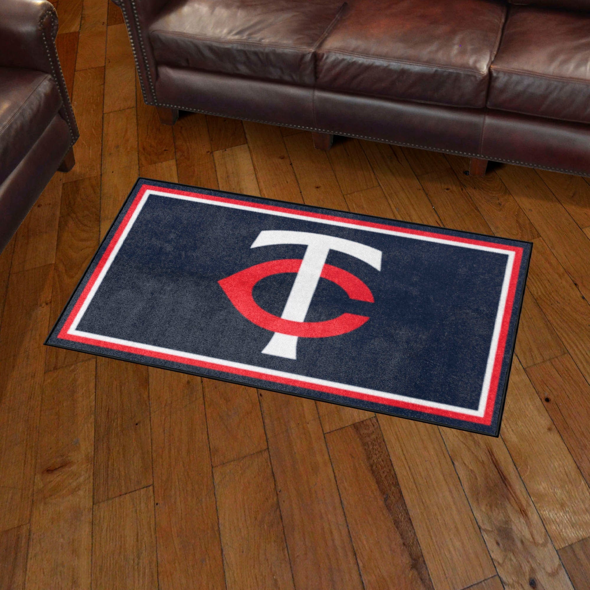 Minnesota Twins 3ft. x 5ft. Plush Area Rug - Minnesota Twins