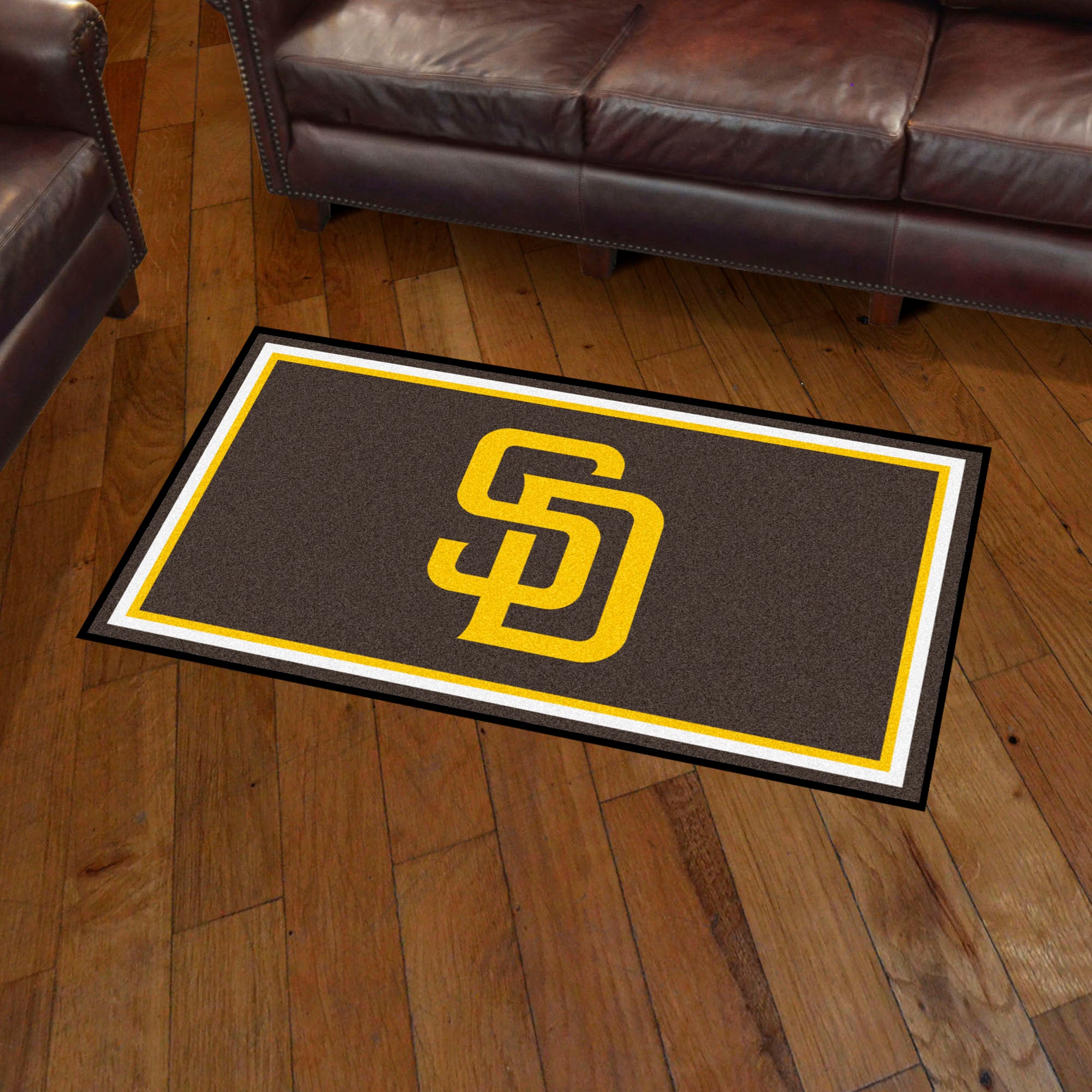 San Diego Padres 3ft. x 5ft. Plush Area Rug