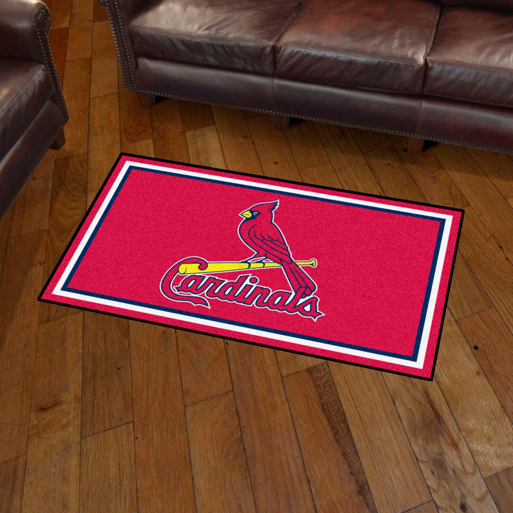 St. Louis Cardinals 3ft. x 5ft. Plush Area Rug