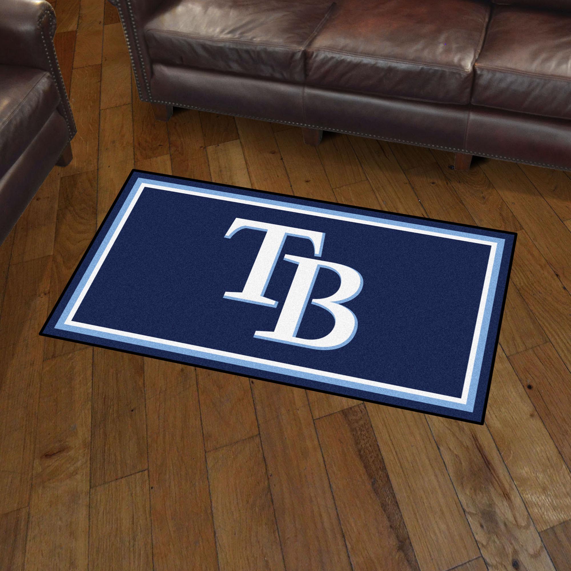 Tampa Bay Rays 3ft. x 5ft. Plush Area Rug