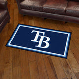 Tampa Bay Rays 3ft. x 5ft. Plush Area Rug