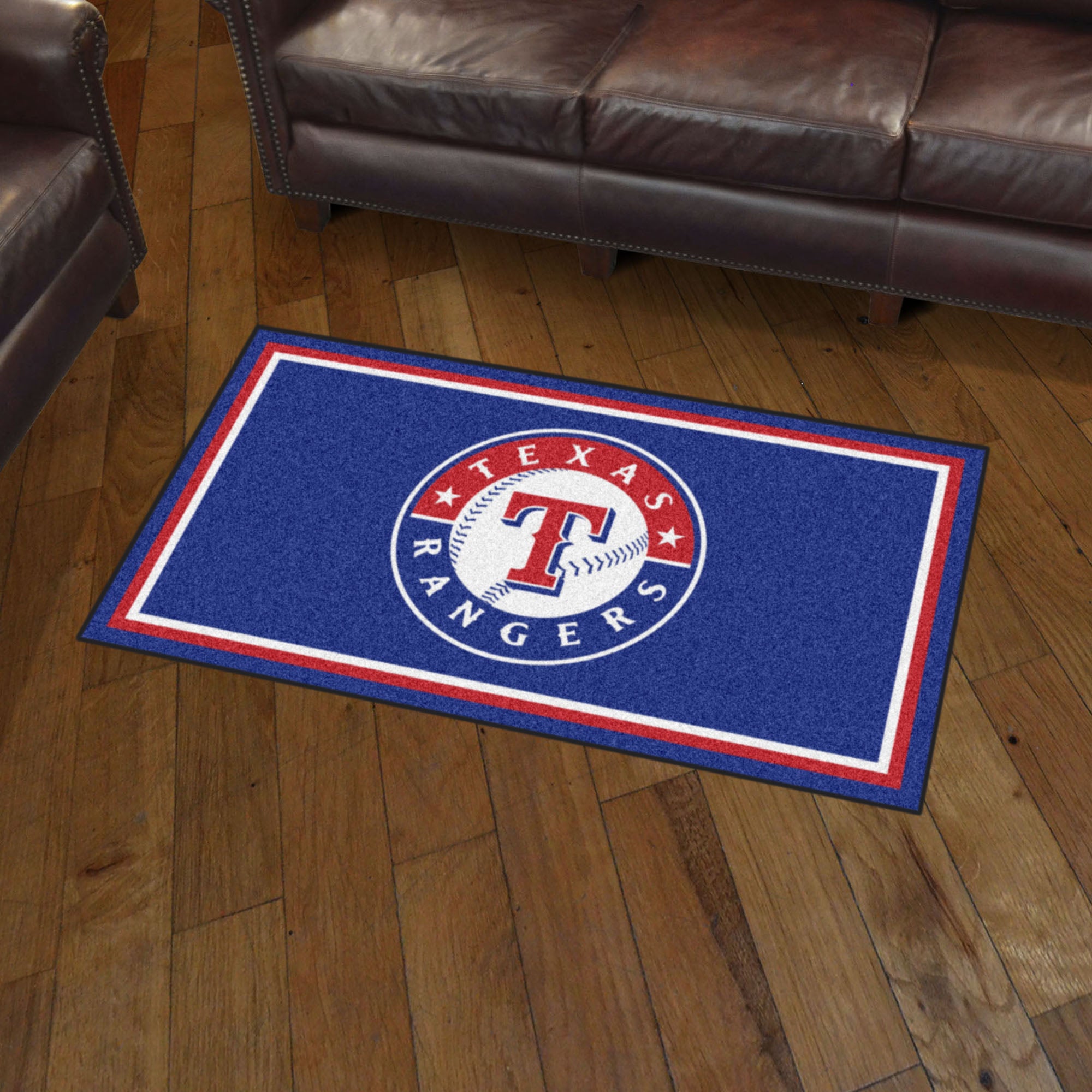 Texas Rangers 3ft. x 5ft. Plush Area Rug