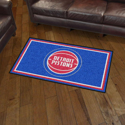 Detroit Pistons 3ft. x 5ft. Plush Area Rug