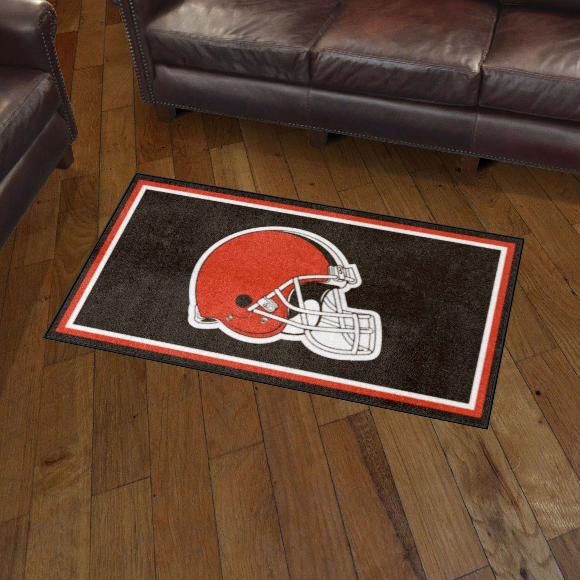 Cleveland Browns 3ft. x 5ft. Plush Area Rug