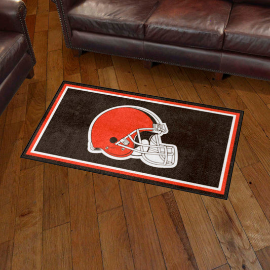 Cleveland Browns 3ft. x 5ft. Plush Area Rug