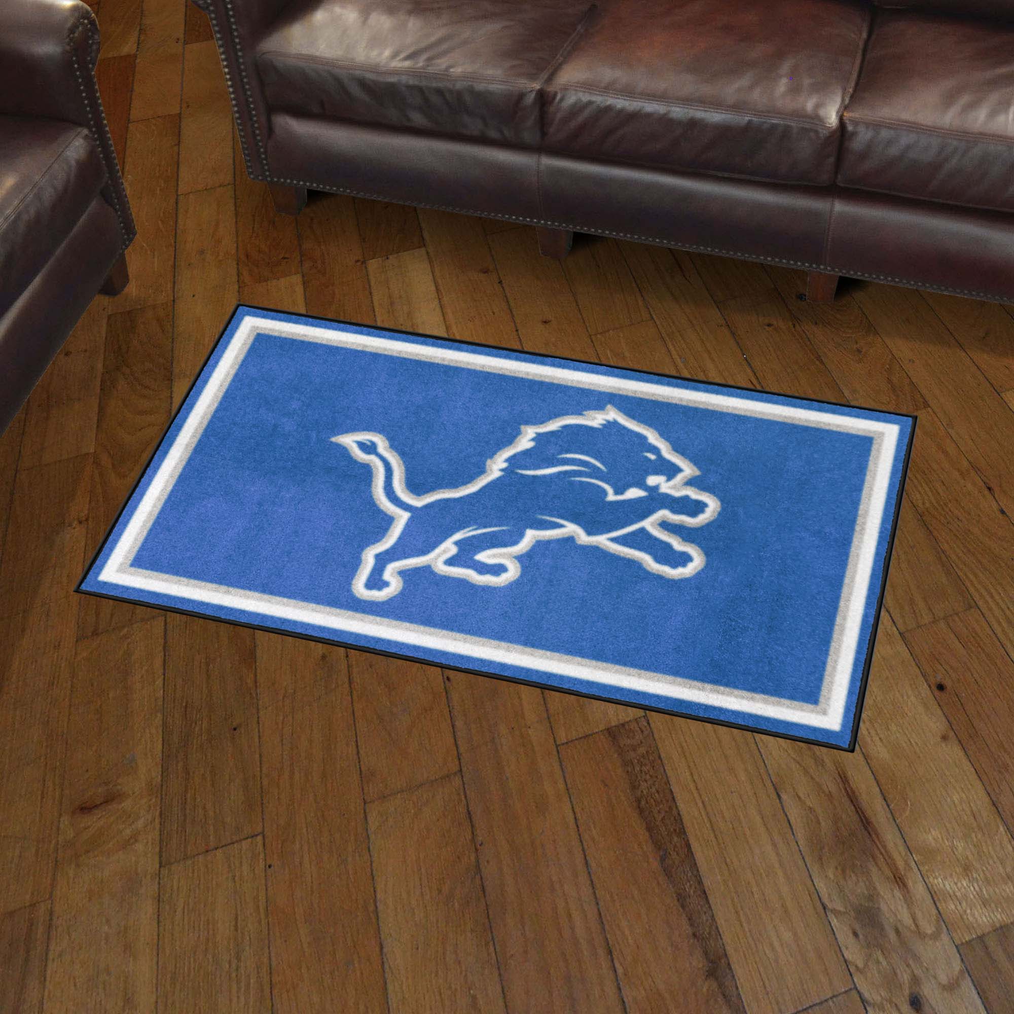 Detroit Lions 3ft. x 5ft. Plush Area Rug