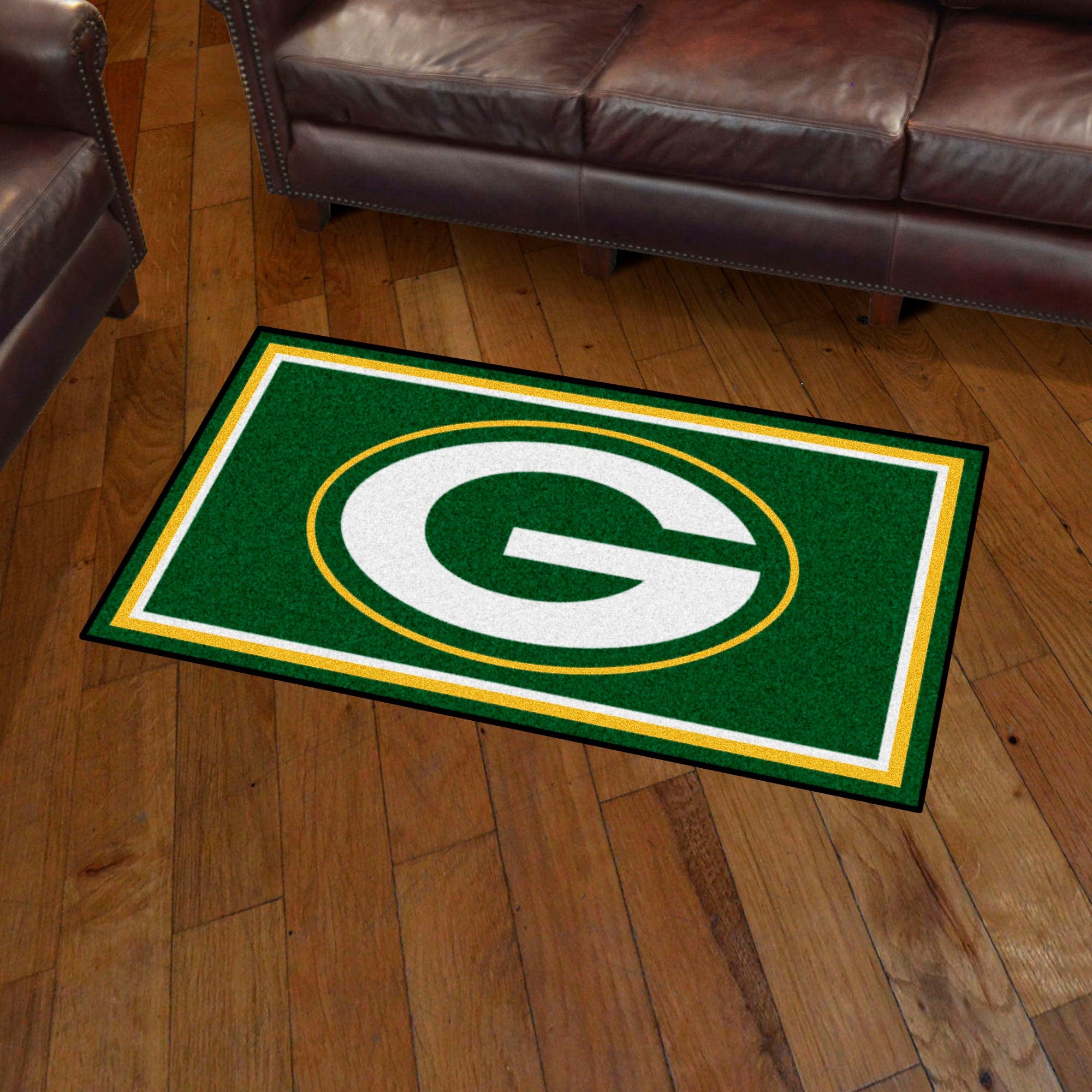 Green Bay Packers 3ft. x 5ft. Plush Area Rug - Green Bay Packers