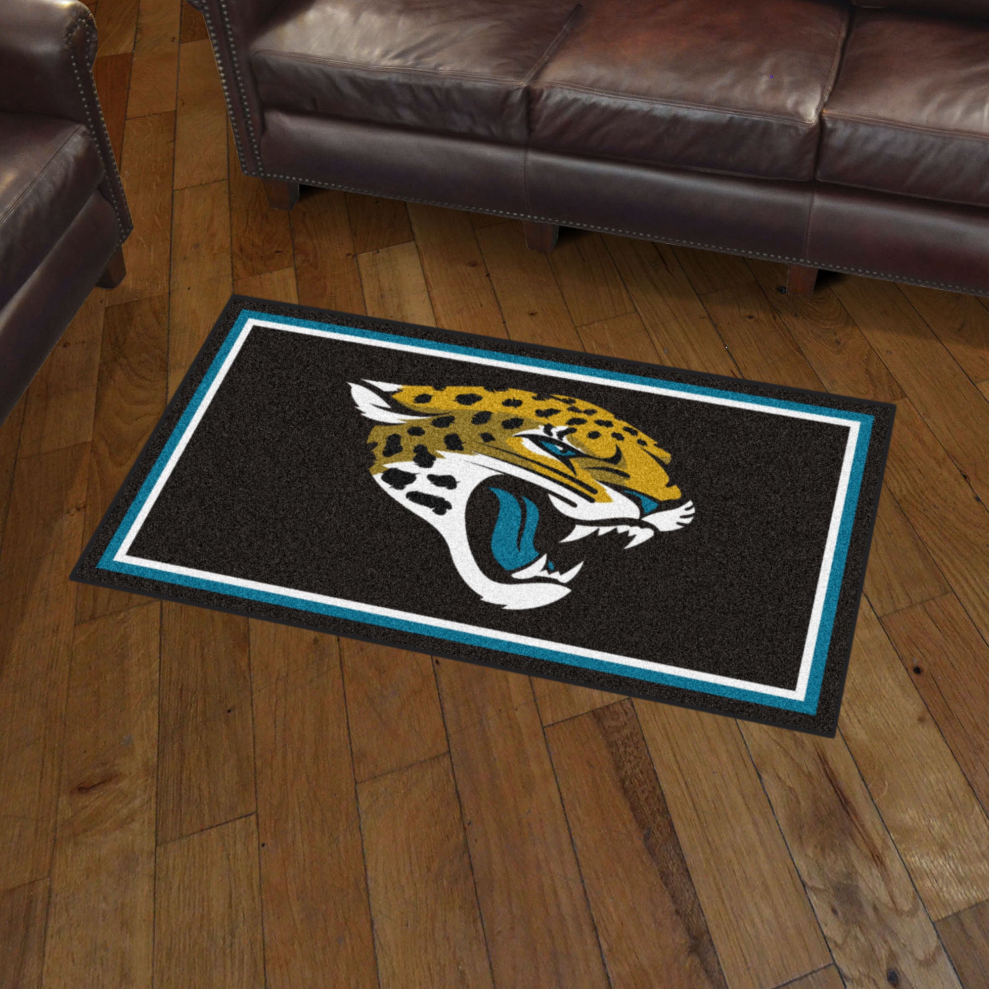 Jacksonville Jaguars 3ft. x 5ft. Plush Area Rug