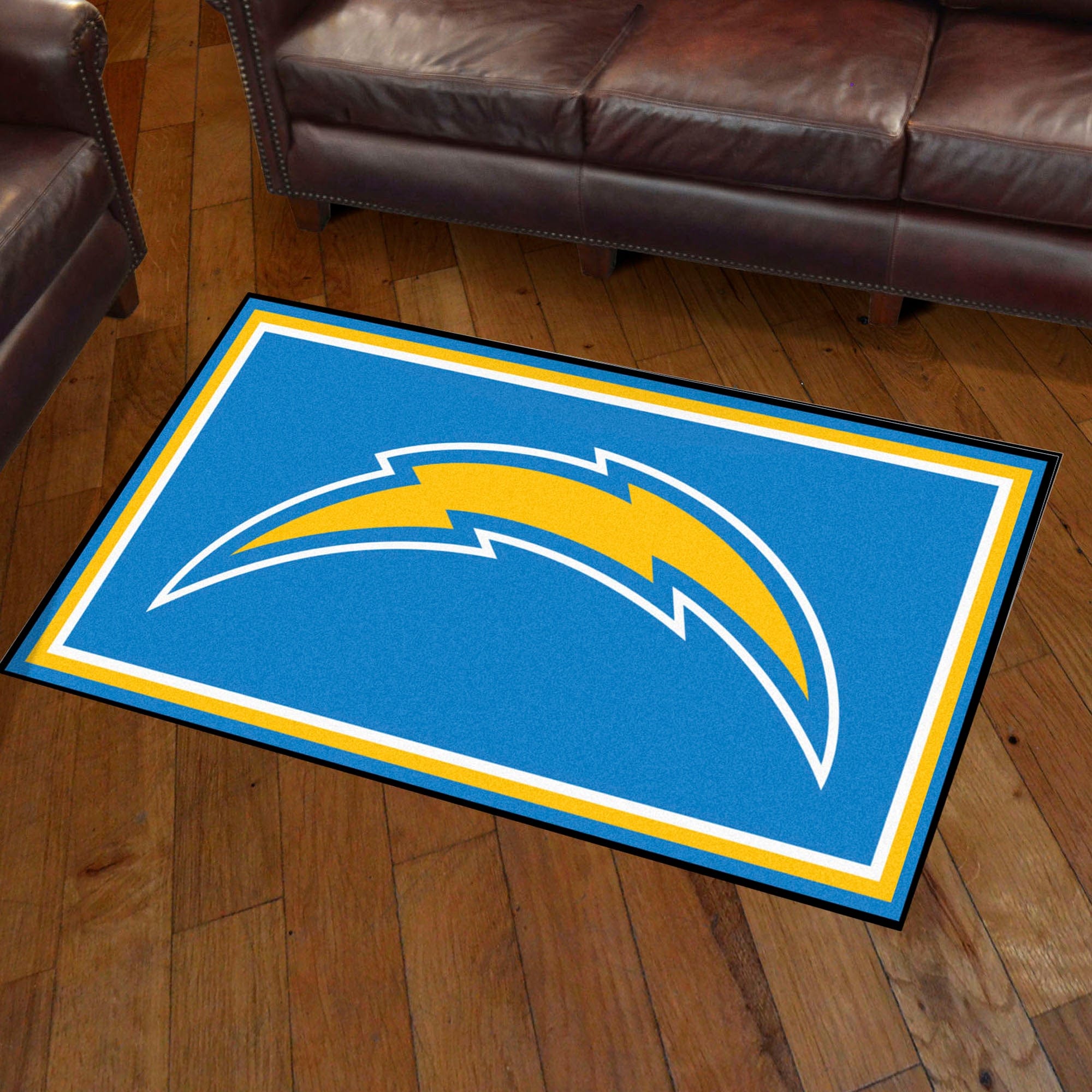 Los Angeles Chargers 3ft. x 5ft. Plush Area Rug - Los Angeles Chargers