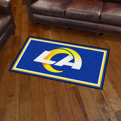 Los Angeles Rams 3ft. x 5ft. Plush Area Rug