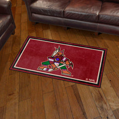 Arizona Coyotes 3ft. x 5ft. Plush Area Rug