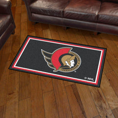 Ottawa Senators 3ft. x 5ft. Plush Area Rug