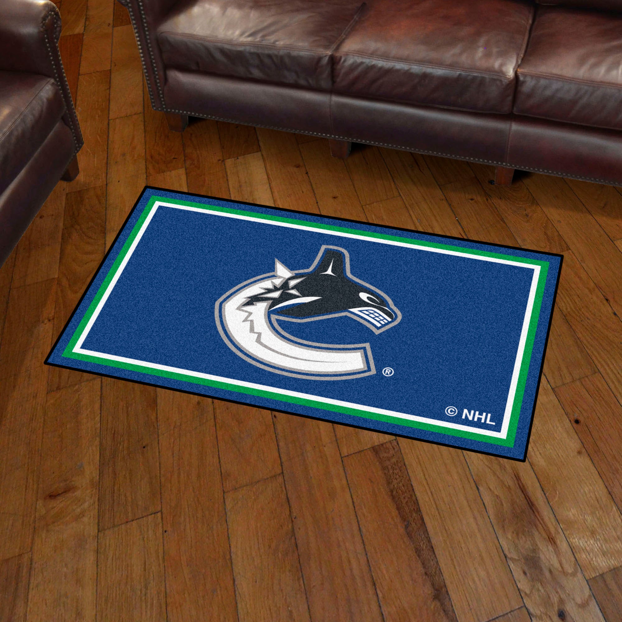 Vancouver Canucks 3ft. x 5ft. Plush Area Rug