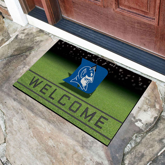 Duke Blue Devils Rubber Door Mat - 18in. x 30in.