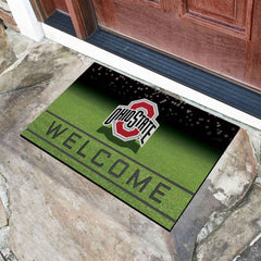 Ohio State Buckeyes Rubber Door Mat - 18in. x 30in. - Ohio State