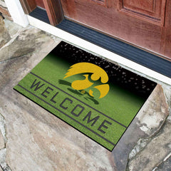 Iowa Hawkeyes Rubber Door Mat - 18in. x 30in.