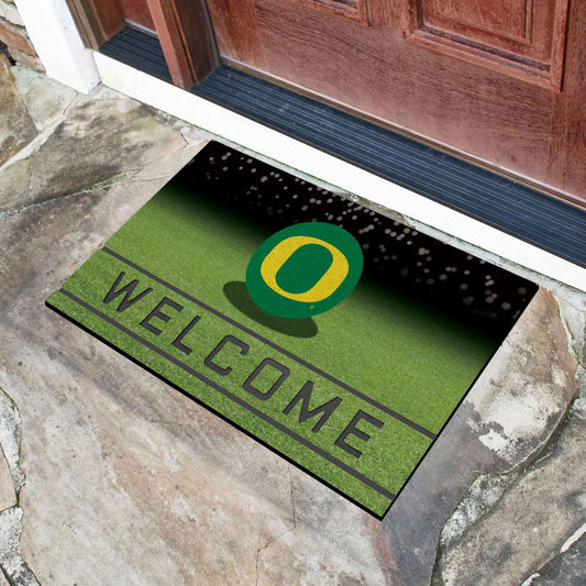 Oregon Ducks Rubber Door Mat - 18in. x 30in.